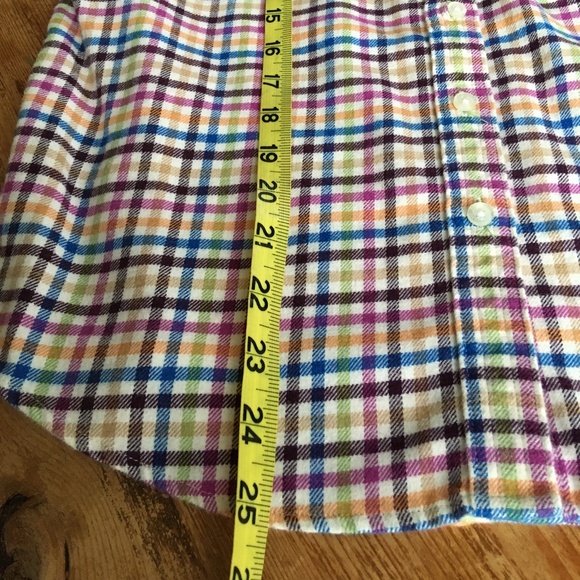 Lands' End Flannel Shirt SP - Picture 8 of 9